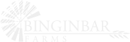 Binginbar Farms logo white